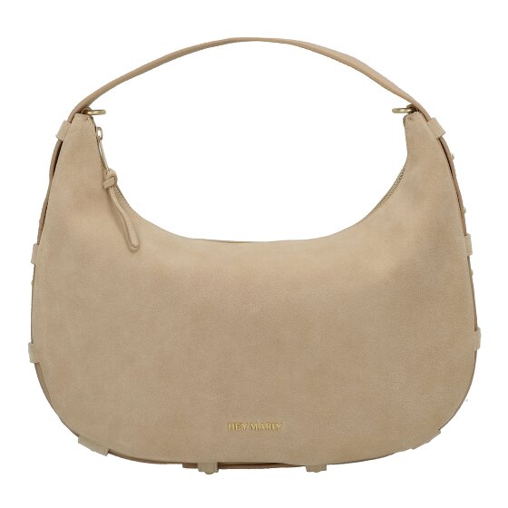 Hey Marly Lifetime Sister Suede Shoulder Bag M Leather 35.5 cm