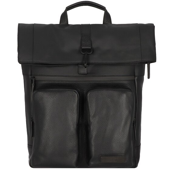 Jost Stockholm backpack leather 45 cm laptop compartment