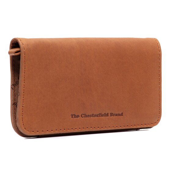 The Chesterfield Brand Maplewood Spectacle case Leather 3 cm