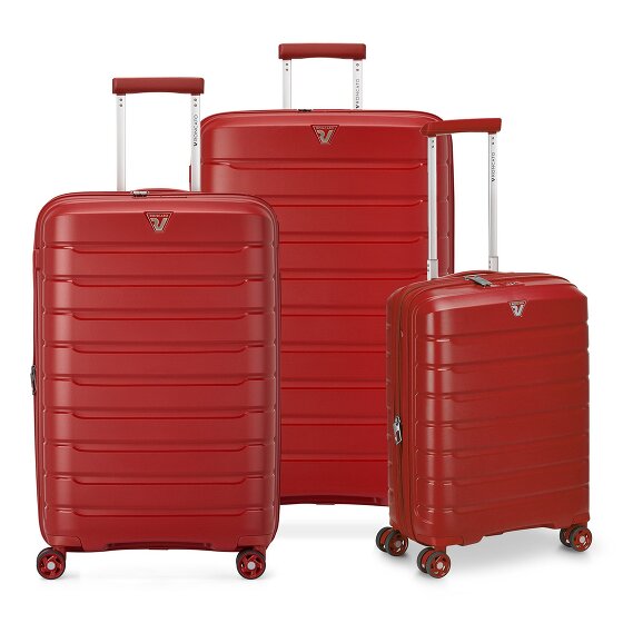 Roncato B-Flying Move 4 wheels Suitcase set 3-piece with expansion pleat