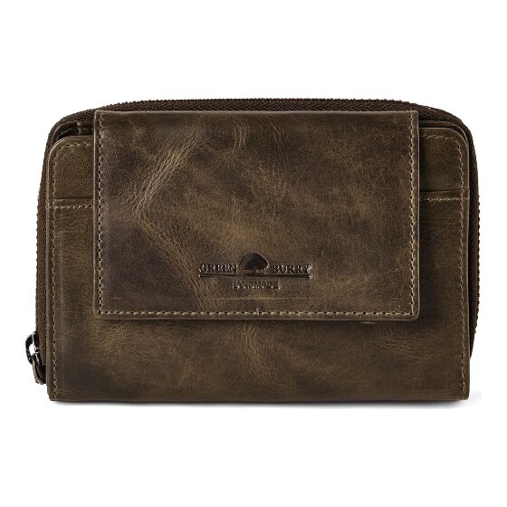 Greenburry Newport Wallet RFID protection Leather 14 cm