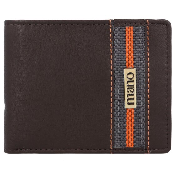 mano Don Leonardo wallet RFID leather 10 cm