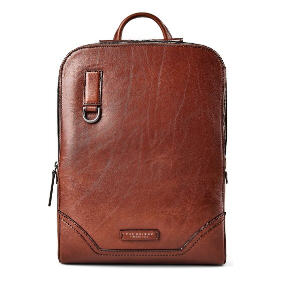 The Bridge Matteo Daypack Genuine Leather 38 cm Laptop compartment