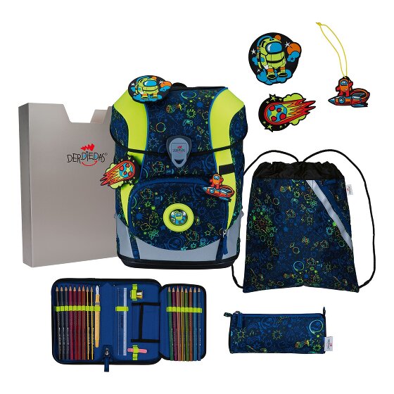 DerDieDas ErgoFlex Tiny School bag set 6-piece