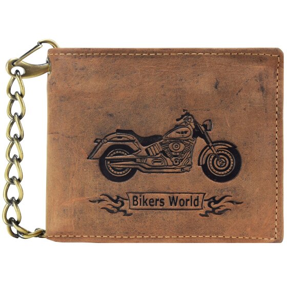 Greenburry Vintage Bike wallet leather 12 cm