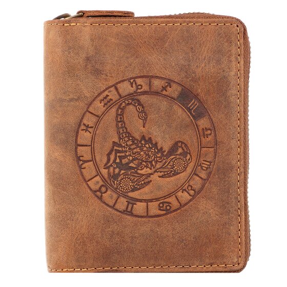 Greenburry Vintage zodiac wallet leather 10 cm