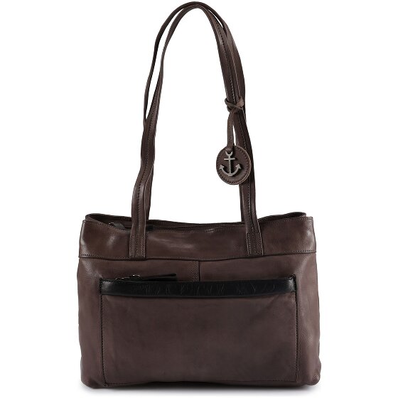 Harbour 2nd Urban Poets Zea Shopper Bag Genuine Leather 33 cm