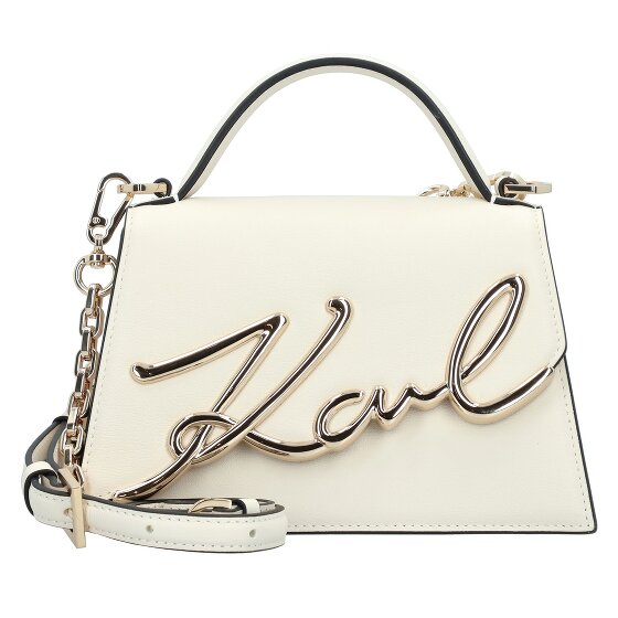 Karl Lagerfeld Signature 2.0 Handbag Leather 21.5 cm