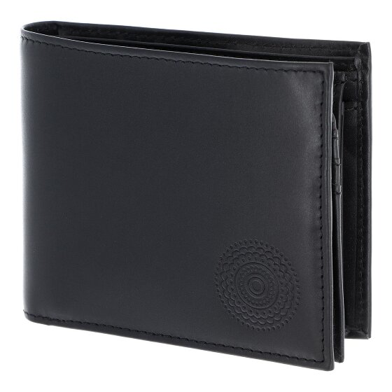 oxmox Leather Wallet RFID protection Genuine Leather 12 cm