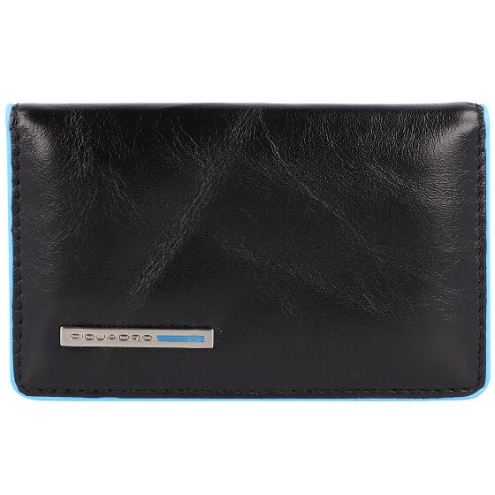 Piquadro Blue Square business card case leather 10 cm