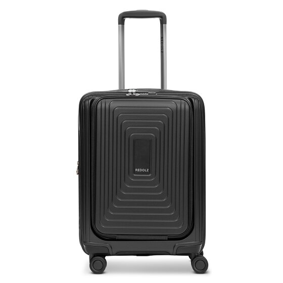 Redolz Essentials 14 4 wheels Cabin trolley S 55 cm Laptop compartment with expansion pleat