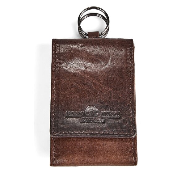 Greenburry Newport Wallet RFID protection Genuine Leather 8.5 cm