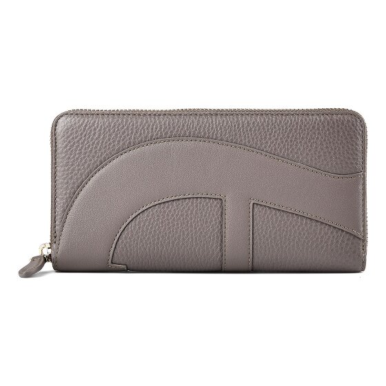 Aigner Deborah Wallet RFID protection Genuine Leather 19 cm