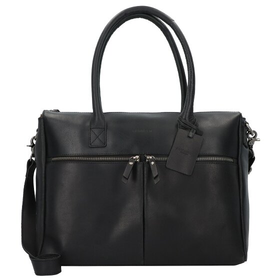 Burkely Vintage Valerie shoulder bag leather 39 cm laptop compartment