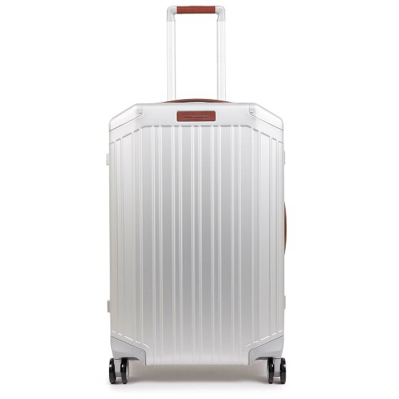 Piquadro Aluminum 4-Wheel Trolley, 69 cm