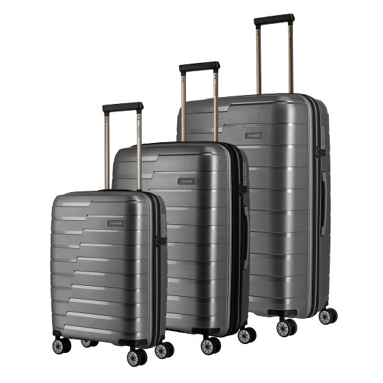 Travelite Air Base 4 Roll Suitcase Set 3pcs.