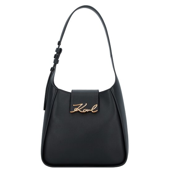 Karl Lagerfeld Signature Shoulder Bag 25 cm