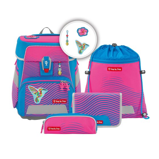 Step by Step Space Neon School bag set 5-piece
