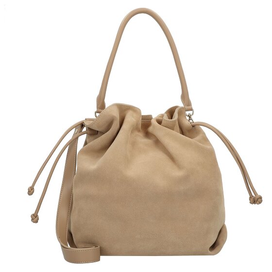 Hey Marly Cool Companion Suede Bucket bag Genuine Leather 38 cm