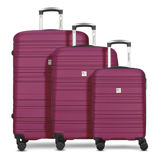 Check.In Paradise 4 wheels Suitcase set 3-piece