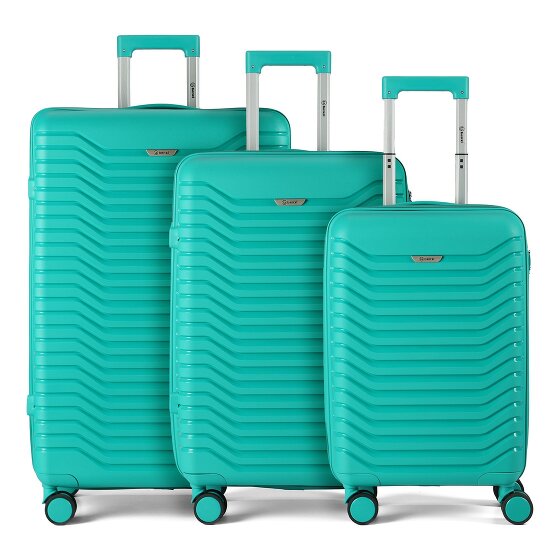 Benzi 5820 4 wheels Suitcase set 3-piece