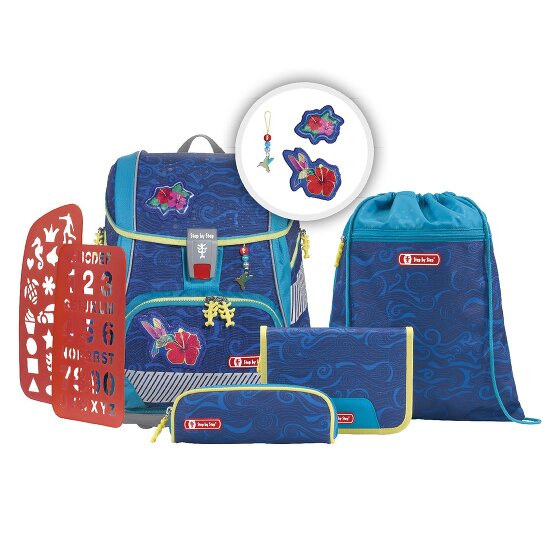 Step by Step 2in1 Plus Reflect school bag set 6pcs.