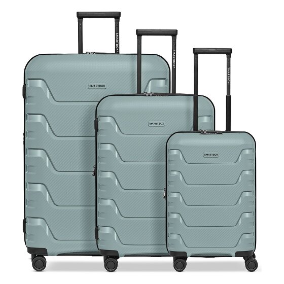 Smartbox Edition 01 4 wheels Suitcase set 3-piece with expansion pleat