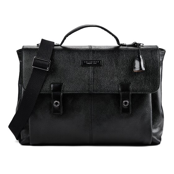 The Bridge Biagio Briefcases Messenger Genuine Leather 41 cm Laptop compartment