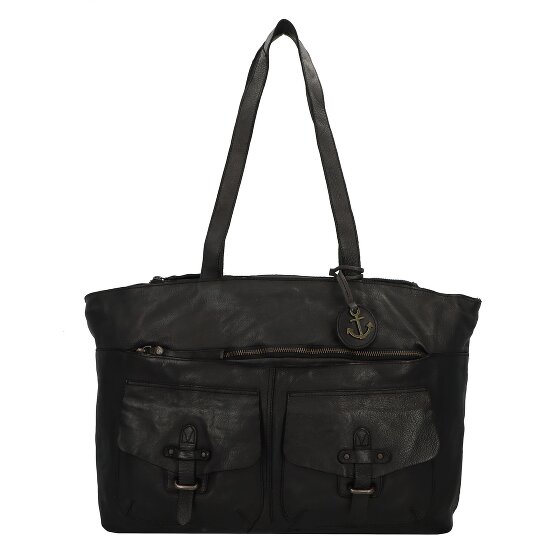 Harbour 2nd Urban Poets Jordan Shopper Bag Genuine Leather 49 cm