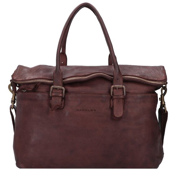 Harold's Submarine briefcase leather 36 cm laptop compartment