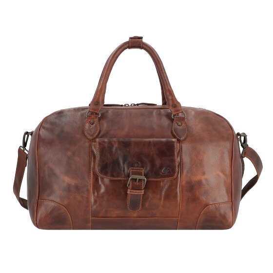 Greenburry Rugged Weekender travel bag Leather 48 cm