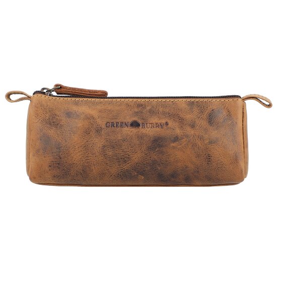 Greenburry Vintage pencil case leather 19 cm