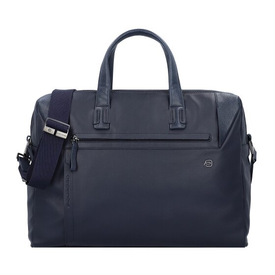 Piquadro Briefcase Genuine Leather 43.5 cm Laptop compartment