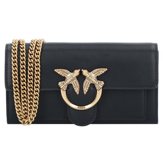 PINKO Love One Clutch bag Genuine Leather 19 cm