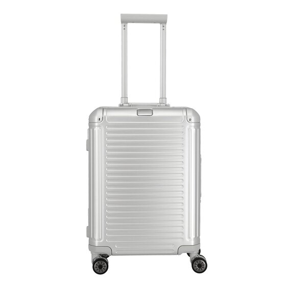 Travelite Next 4-wheel Aluminum Cabin suitcase, 55 cm