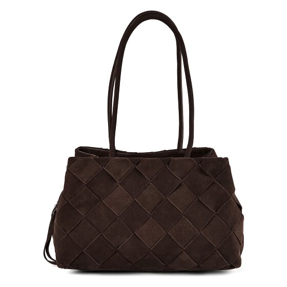 LES VISIONNAIRES Mrs. Bella Shoulder Bag Leather 40 cm