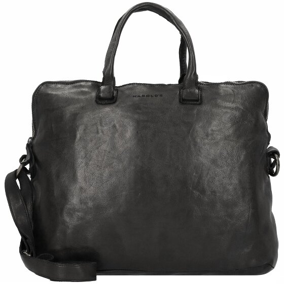 Harold's Submarine handbag leather 38 cm laptop compartment