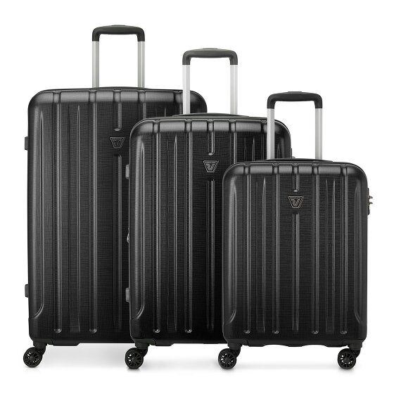 Roncato Kinetic 2.0 4 wheels Suitcase set 3-piece with expansion pleat