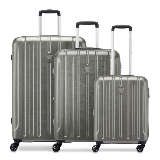 Roncato Kinetic 2.0 4 wheels Suitcase set 3-piece with expansion pleat
