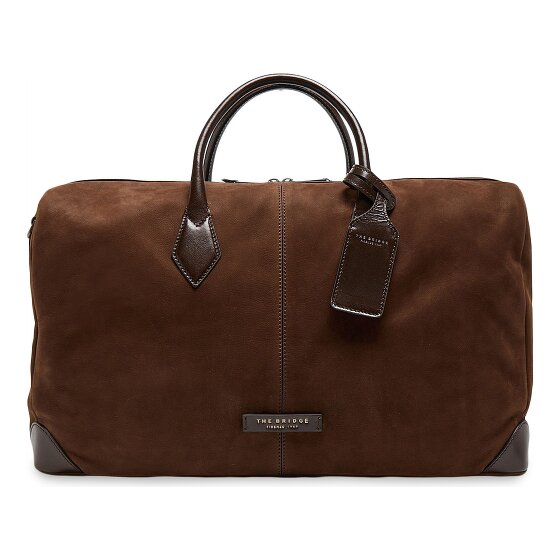 The Bridge Travel Soft Weekender travel bag Genuine Leather 54 cm