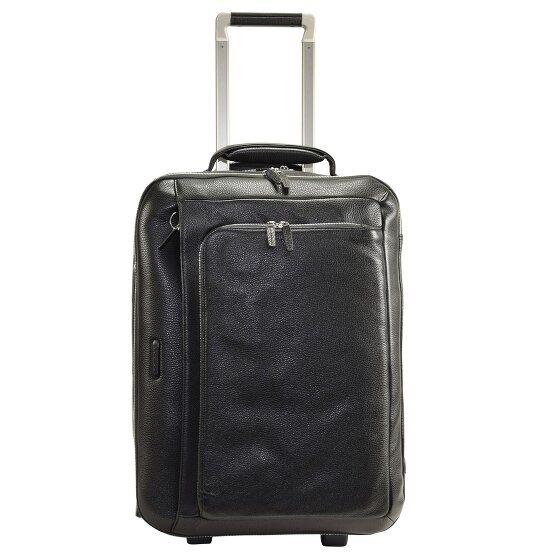 Piquadro Mode 2 Roll Business Trolley Leather 52 cm Laptop compartment