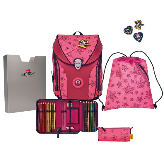 DerDieDas ErgoFlex Max Superflash School bag set 5-piece