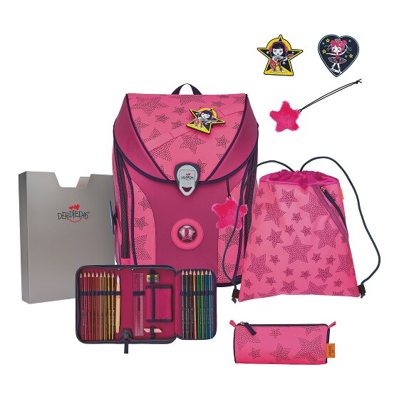DerDieDas ErgoFlex Max Superflash School bag set 5-piece