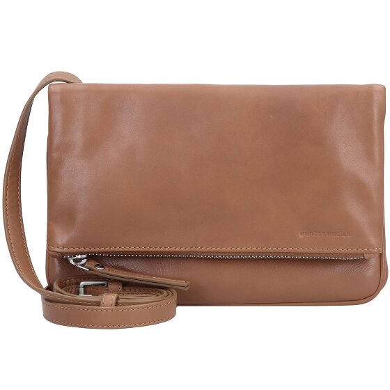 aunts & uncles Jamie's Orchard Raspberry Leather Shoulder Bag 25 cm