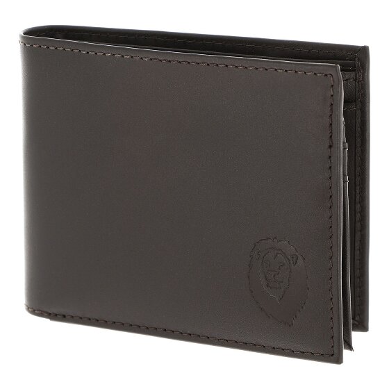 oxmox Leather Wallet RFID protection Genuine Leather 10 cm