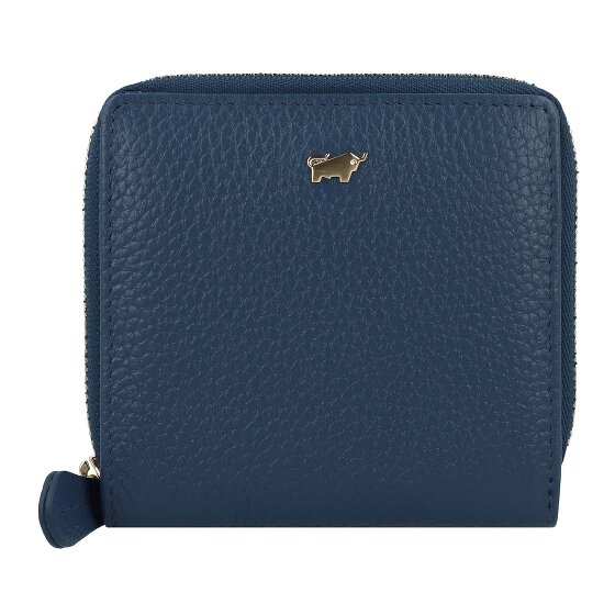 Braun Büffel Asti Wallet RFID protection Genuine Leather 10 cm