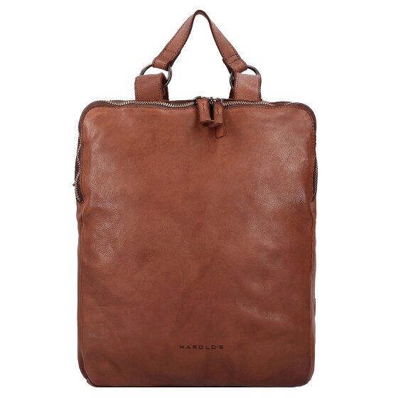 Harold's Submarine City Backpack Genuine Leather 33 cm