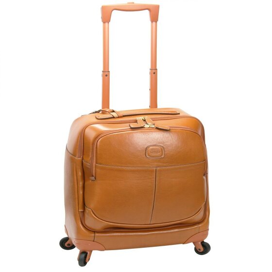 Bric's Life Pelle 4-wheel business trolley leather 43 cm laptop compartment
