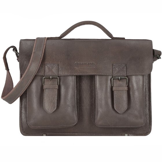 Greenland Nature Briefcase Genuine Leather 40 cm