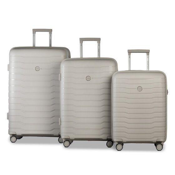 Worldpack Portland 4 wheels Suitcase set 3-piece